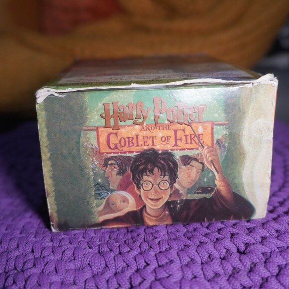 Harry Potter And The Goblet Of Fire J.K. Rowling Cassette Audiobook Double Sided - Picture 2 of 5